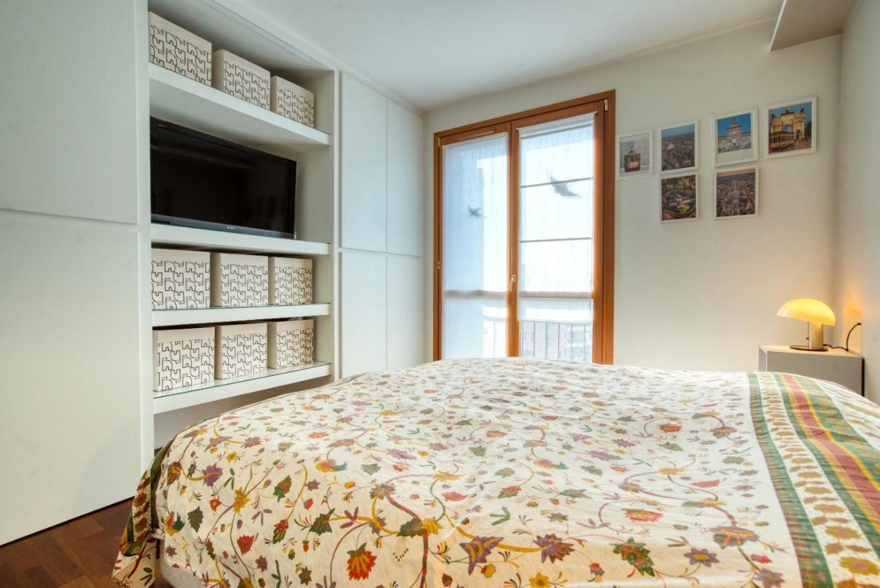 Caseospitali - Casa Di Bibi, Colorato Ed Elegante Bilocale Vicino Al Naviglio Martesana Per 4 วิโมโดรเน ภายนอก รูปภาพ