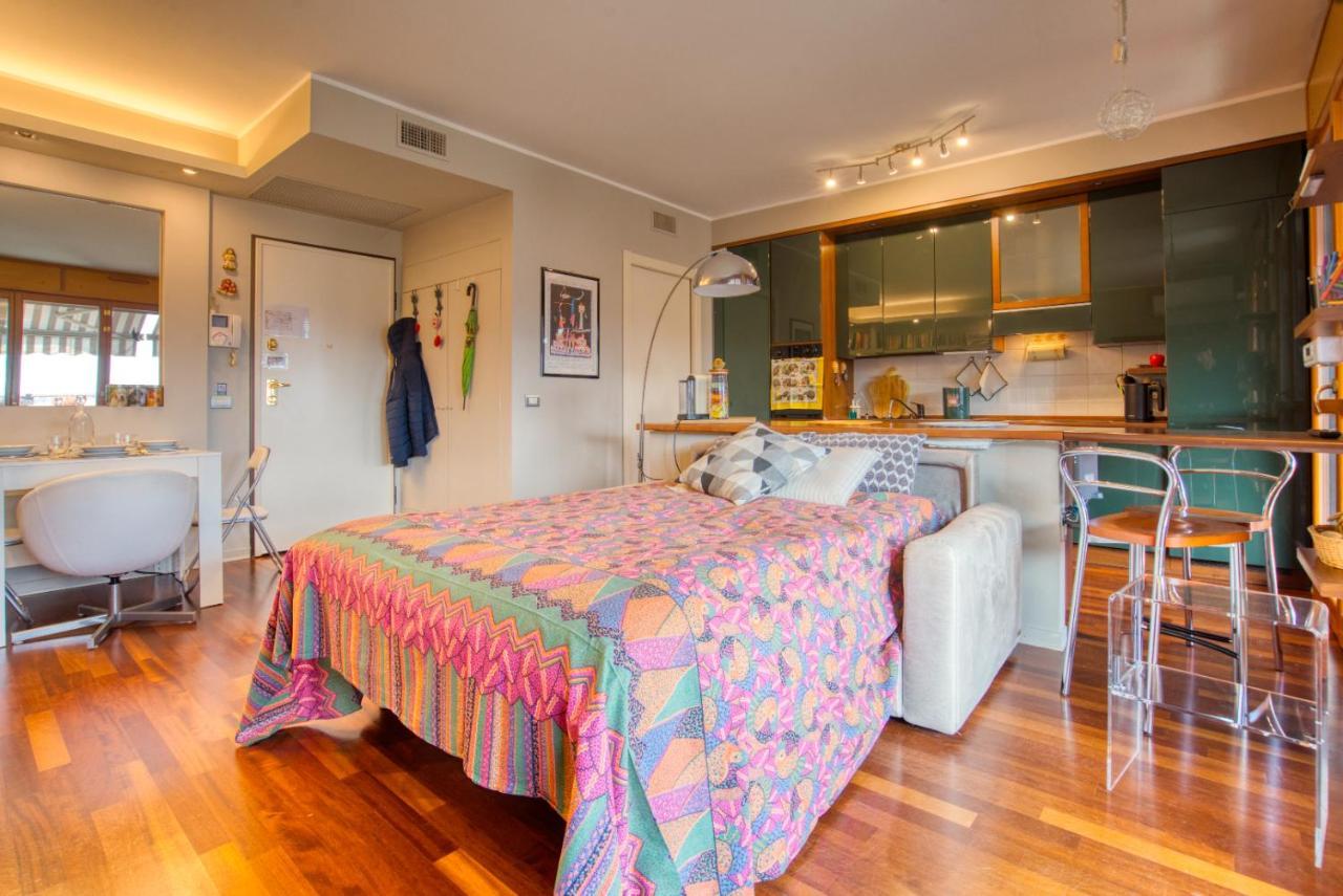 Caseospitali - Casa Di Bibi, Colorato Ed Elegante Bilocale Vicino Al Naviglio Martesana Per 4 วิโมโดรเน ภายนอก รูปภาพ